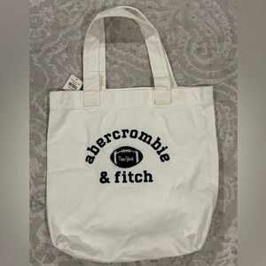 NWT Abercrombie & Fitch Kids Girl White Tote Bag